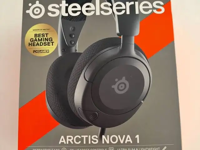Steelseries arctis nova 1 wired gaming headset, black. new, Επαρχία Πάφου — Πάφος - Κάτω Πάφος