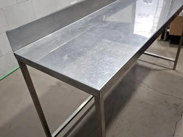 Ανοξείδωτος Επαγγελματικός Πάγκος 180x70cm, Επαρχία Λάρνακας — Λάρνακα - Φοινικούδες