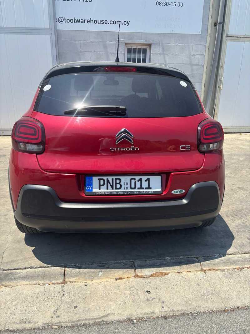 2018 Citroen C3 1,2L 2018 Cyprus