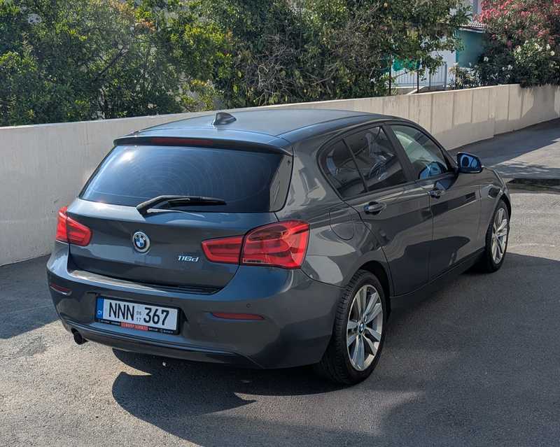 2017 BMW 1-Series 1,6L 2017 Cyprus