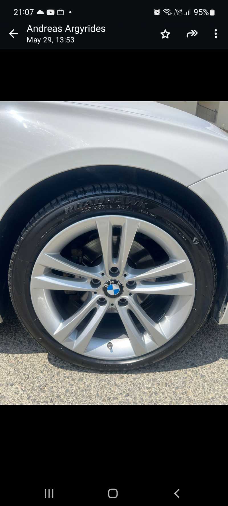 2015 BMW 3-Series 2,0L 2015 Cyprus