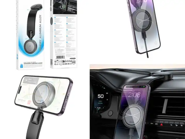 Wireless car charger hoco hw29 15w 1.67a black, Επαρχία Λεμεσού — Λεμεσός - Άγιος Ιωάννης