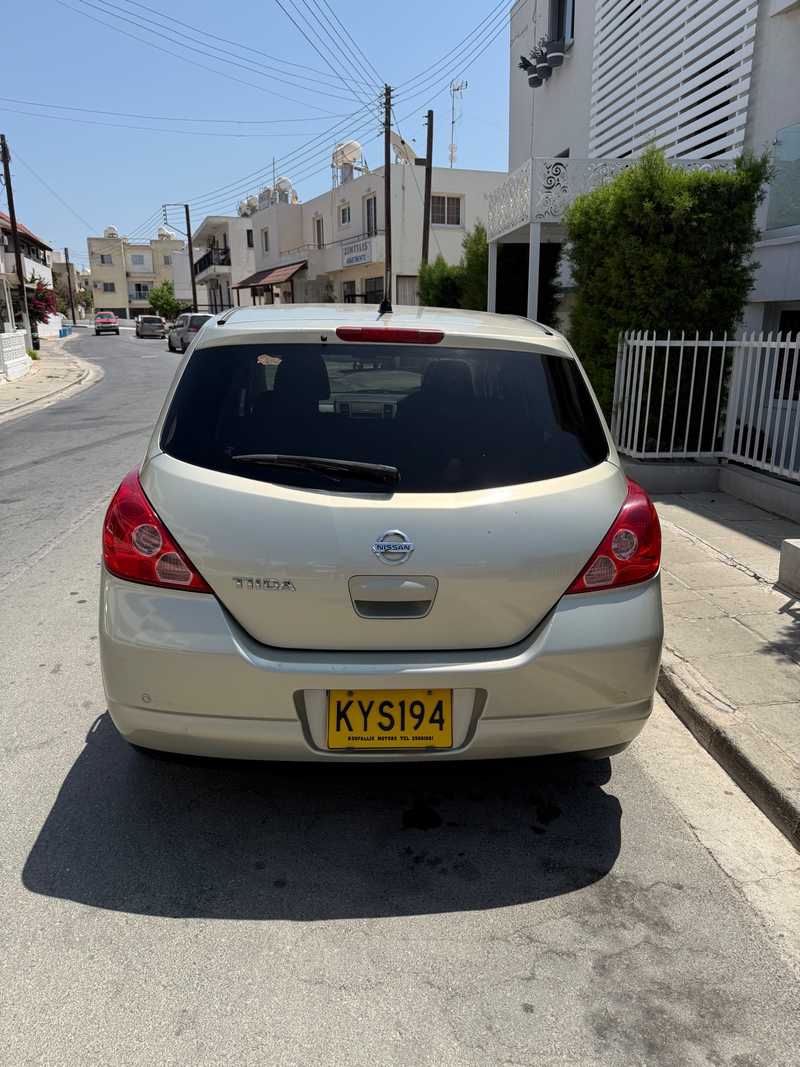 2008 Nissan Tiida 1,4L 2008 Cyprus