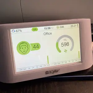 Iqair airvisual pro air quality monitor, pm2.5 and co2, Επαρχία Πάφου — Πάφος - Κάτω Πάφος