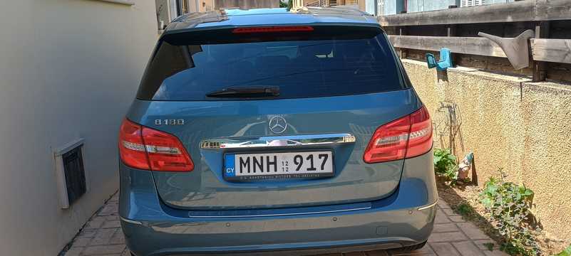 2012 Mercedes-Benz B-Class 1,6L 2012 Cyprus