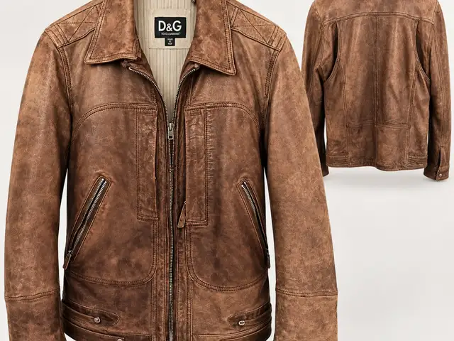DOLCE & GABBANA D&G | EXCLUSIVE VINTAGE LEATHER JACKET, Nicosia — Egkomi - Makedonitissa