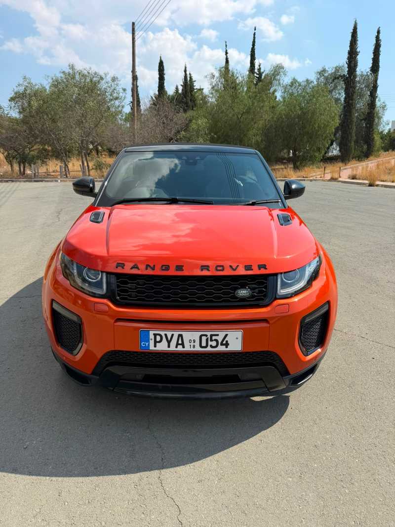 2018 Land Rover Range Rover Evoque 2,0L 2018 Cyprus