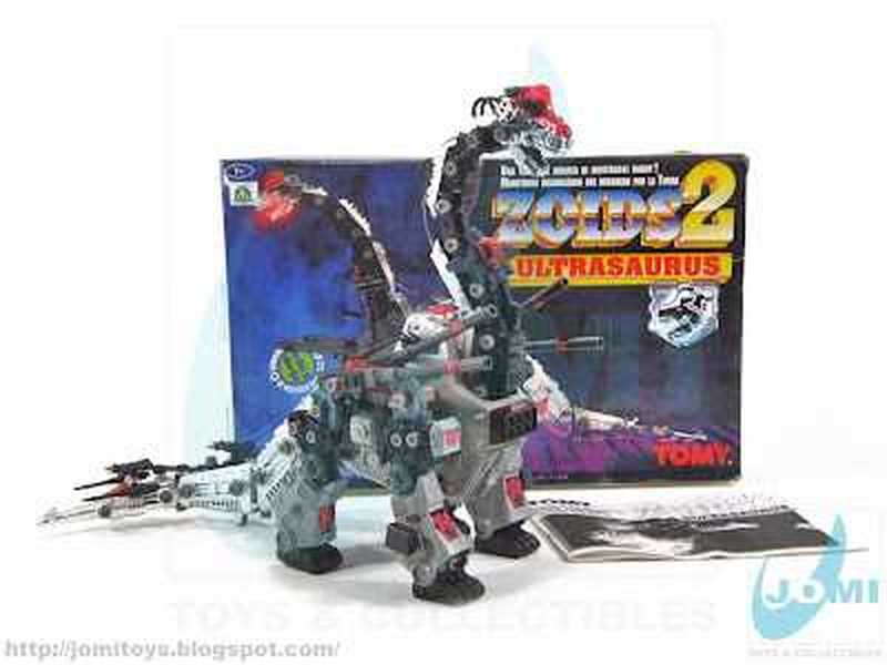 Rare vintage 90's zoids 2 ultrasaurus rz-037 tomy 1/72 model