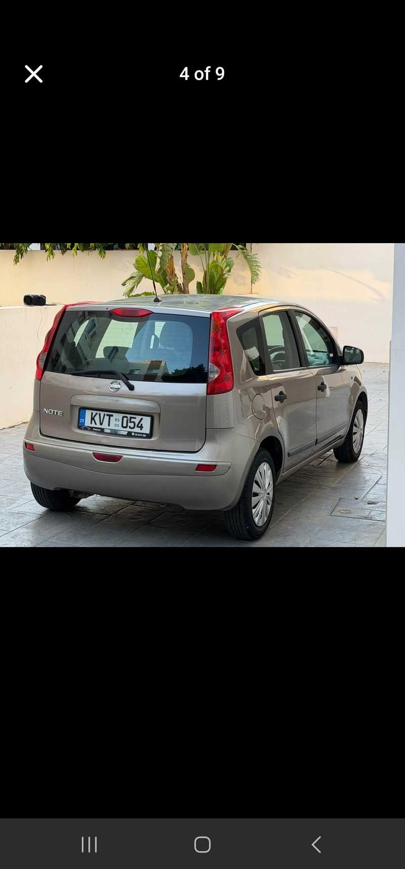 2009 Nissan Note 1,4L 2009 Cyprus