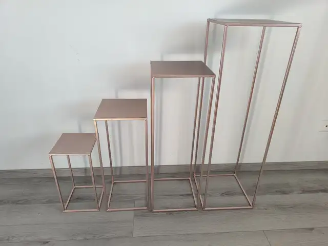 Metal stand rose gold 40/60/80/100cm, Επαρχία Λευκωσίας — Γέρι