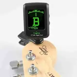 Cherry ct-101 clip-on digital chromatic tuner used for tuning string instruments, Paphos — Paphos - Agios Theodoros