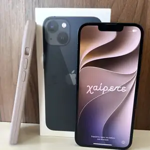 Iphone 13 | 256gb | midnight | 100 battery | box, cable & case | like new, Limassol — Erimi
