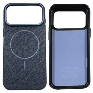Back case tpu lychee texture apple iphone 17 pro max / 18 pro max black gray..., Επαρχία Λεμεσού — Άγιος Αθανάσιος