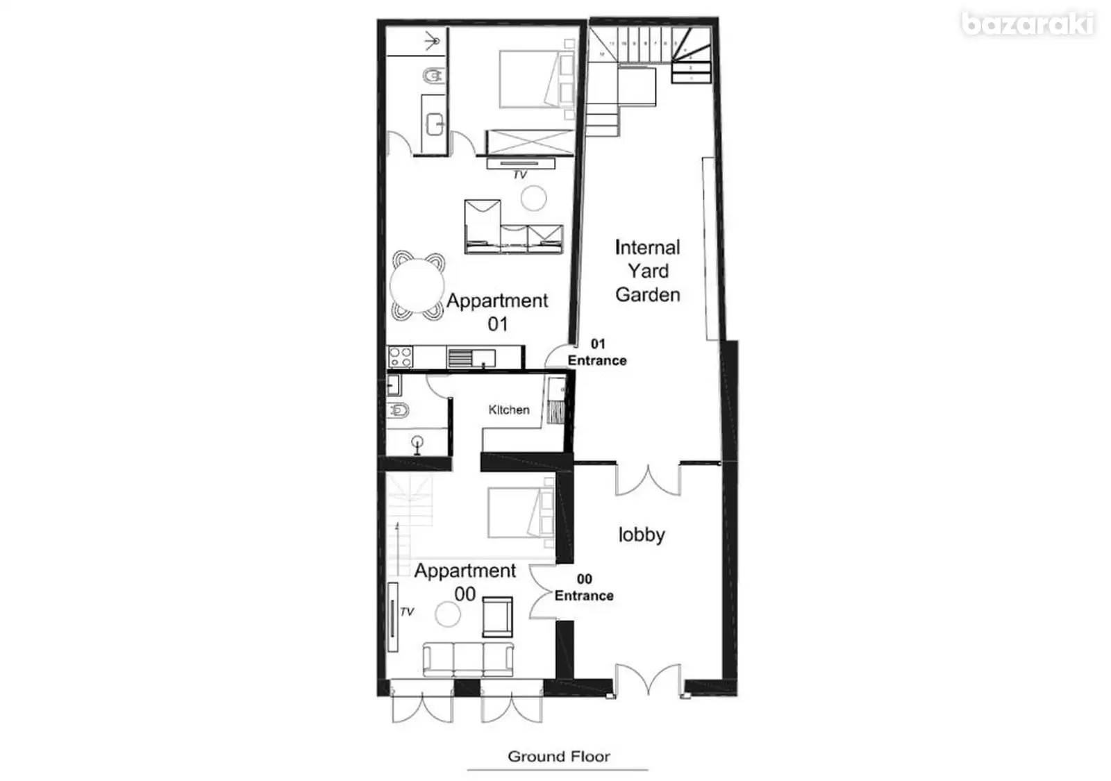 Apartment, 3 bedrooms — 14