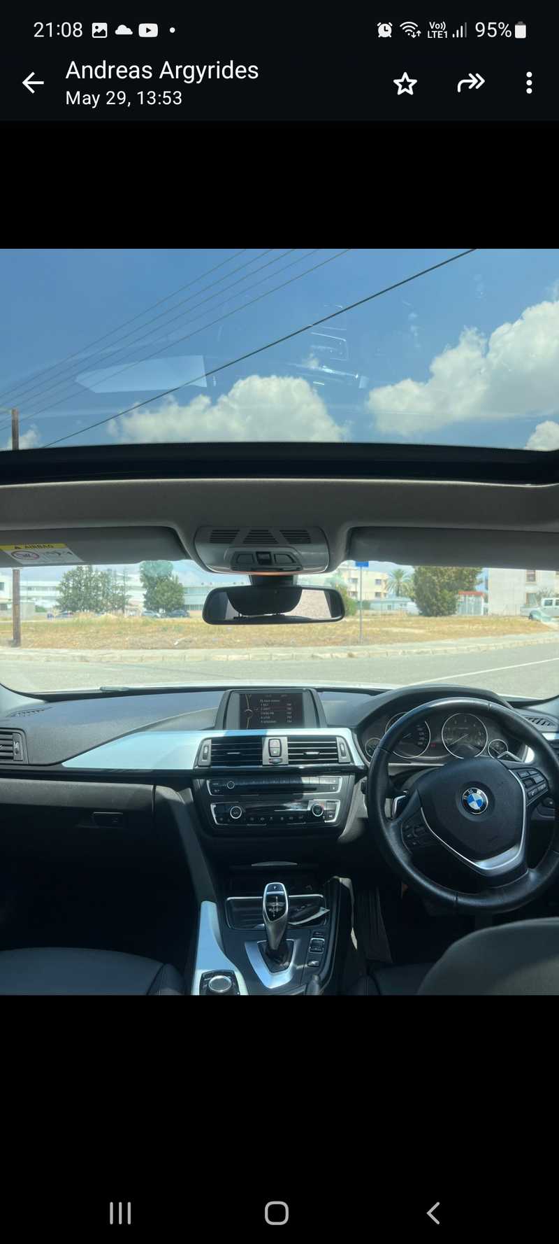 2015 BMW 3-Series 2,0L 2015 Cyprus