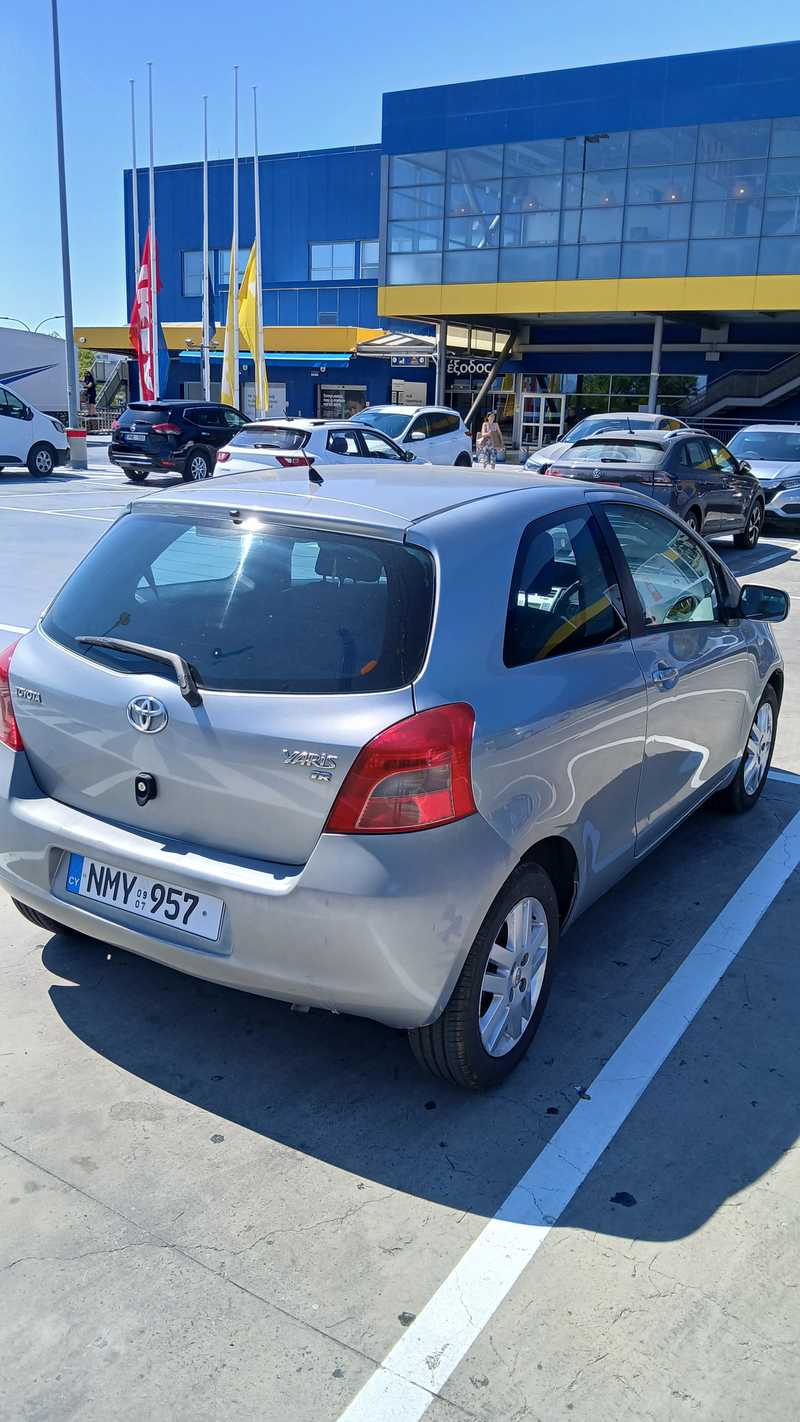 2007 Toyota Yaris 1,3L 2007 Cyprus