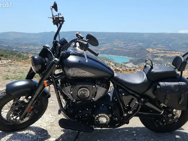 Indian chief bobber dark horse 2023 - black smoke, Επαρχία Πάφου — Paphos - Άγιος Θεόδωρος
