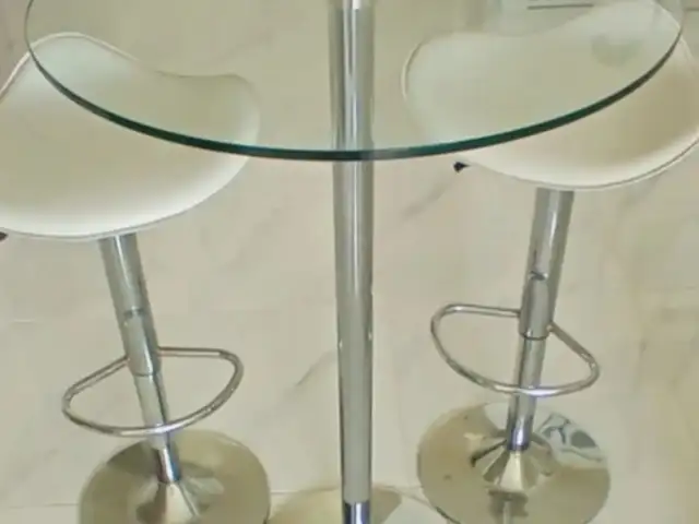 Glass and metal bar table, Επαρχία Πάφου — Πέγεια