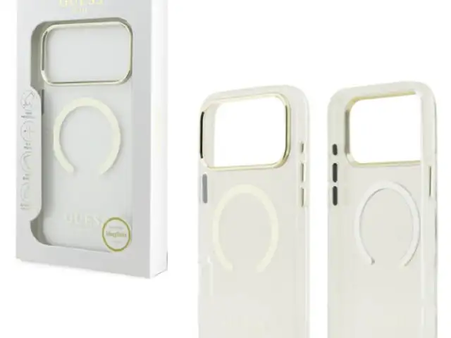 Back case magsafe guess metal outline apple iphone 17 pro max / 18 pro max g..., Limassol — Agios Athanasios