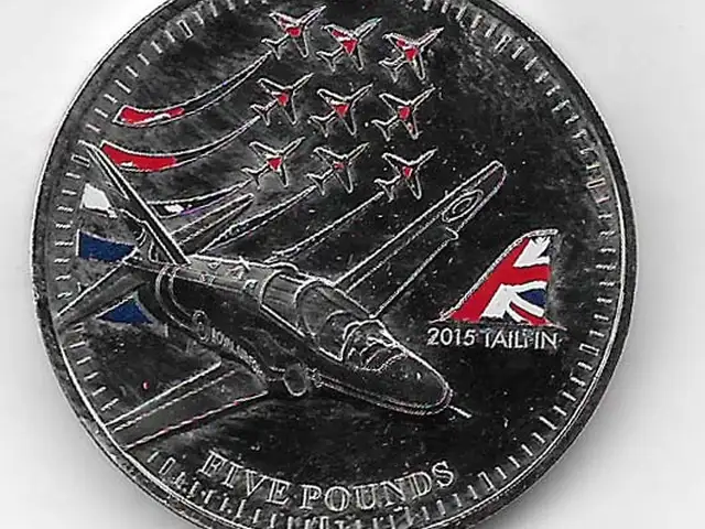 Jersey 2015 the red arrows nickel coin 15, Επαρχία Λεμεσού — Γερμασόγεια