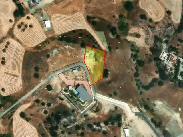 Residential Plot 2229 m², Επαρχία Λεμεσού — Μονή