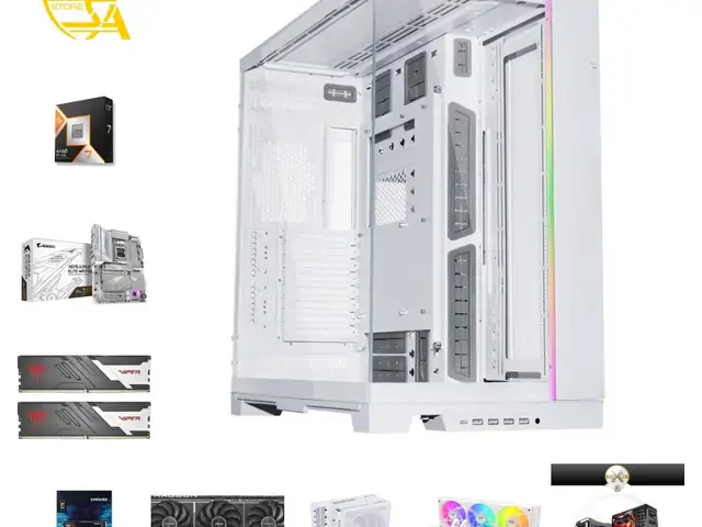 Custom gaming pc ryzen 7 9800x3d radeon rx 9070 xt 32gb ddr5 4tb nvme, Nicosia — Lakatameia - Agia Paraskevi