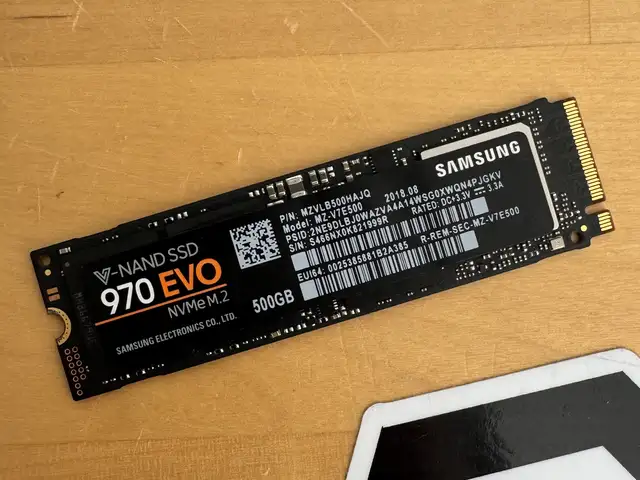 Samsung 970 evo 500gb | like new, Επαρχία Λευκωσίας — Αγλαντζιά