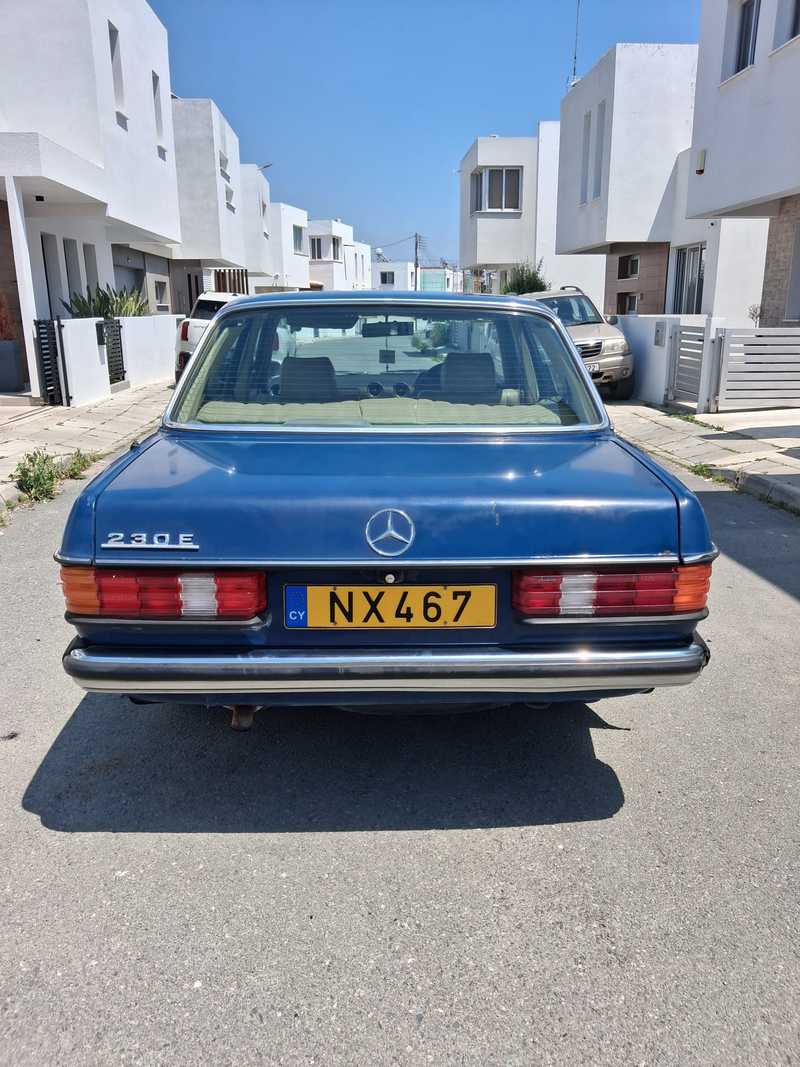 1982 Mercedes-Benz E-Class 2,3L 1982 Cyprus