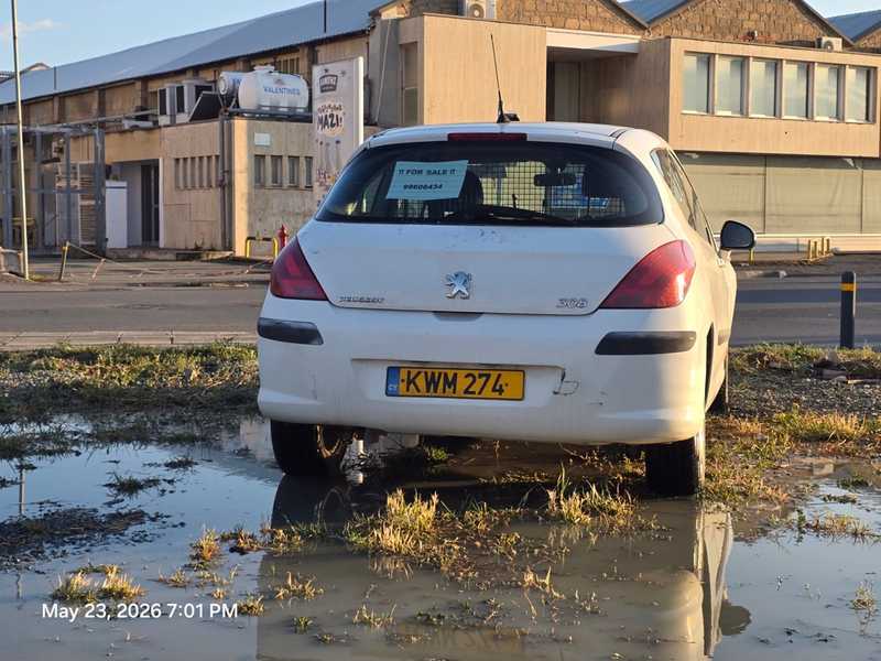 2010 Peugeot 308 1,6L 2010 Cyprus