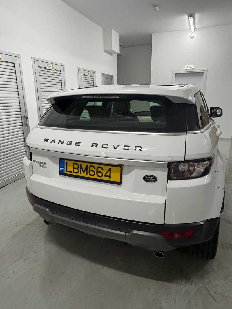 2012 Land Rover Range Rover Evoque 2,1L 2012 Cyprus