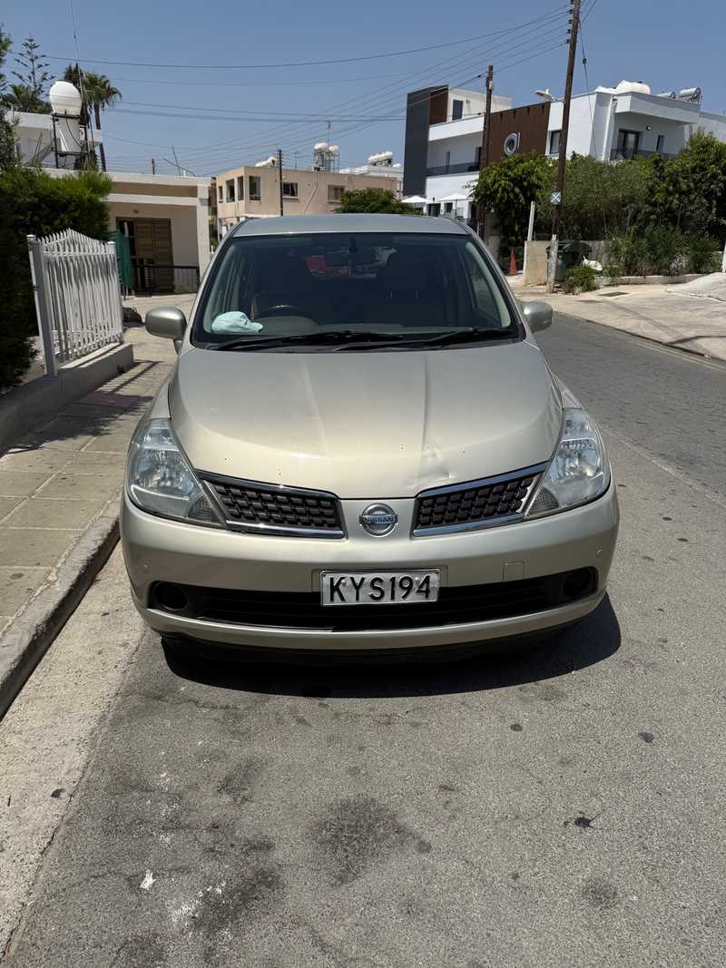 2008 Nissan Tiida 1,4L 2008 Cyprus