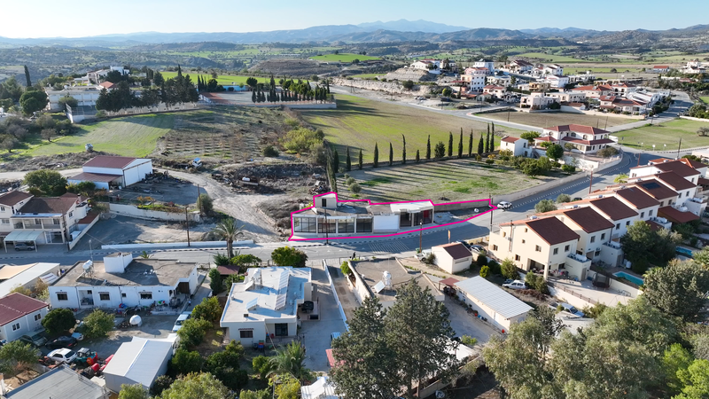 Building with two shops located in anafotida, larnaca