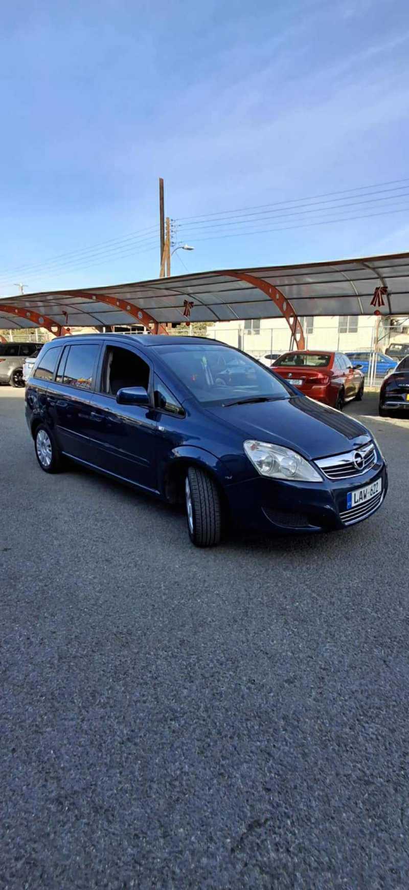 2012 Opel, Vauxhall Zafira 1,6L 2012 Cyprus