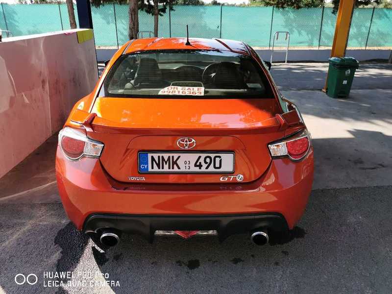 2013 Toyota GT 86 2,0L 2013 Cyprus