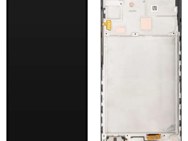 Lcd complete frame samsung a16 5g a166 black, Limassol — Limassol - Agios Nicolaos