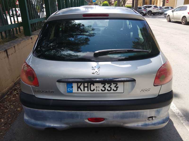 2004 Peugeot 206 1,1L 2004 Cyprus