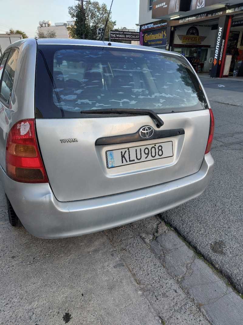 2004 Toyota Corolla 1,8L 2004 Cyprus