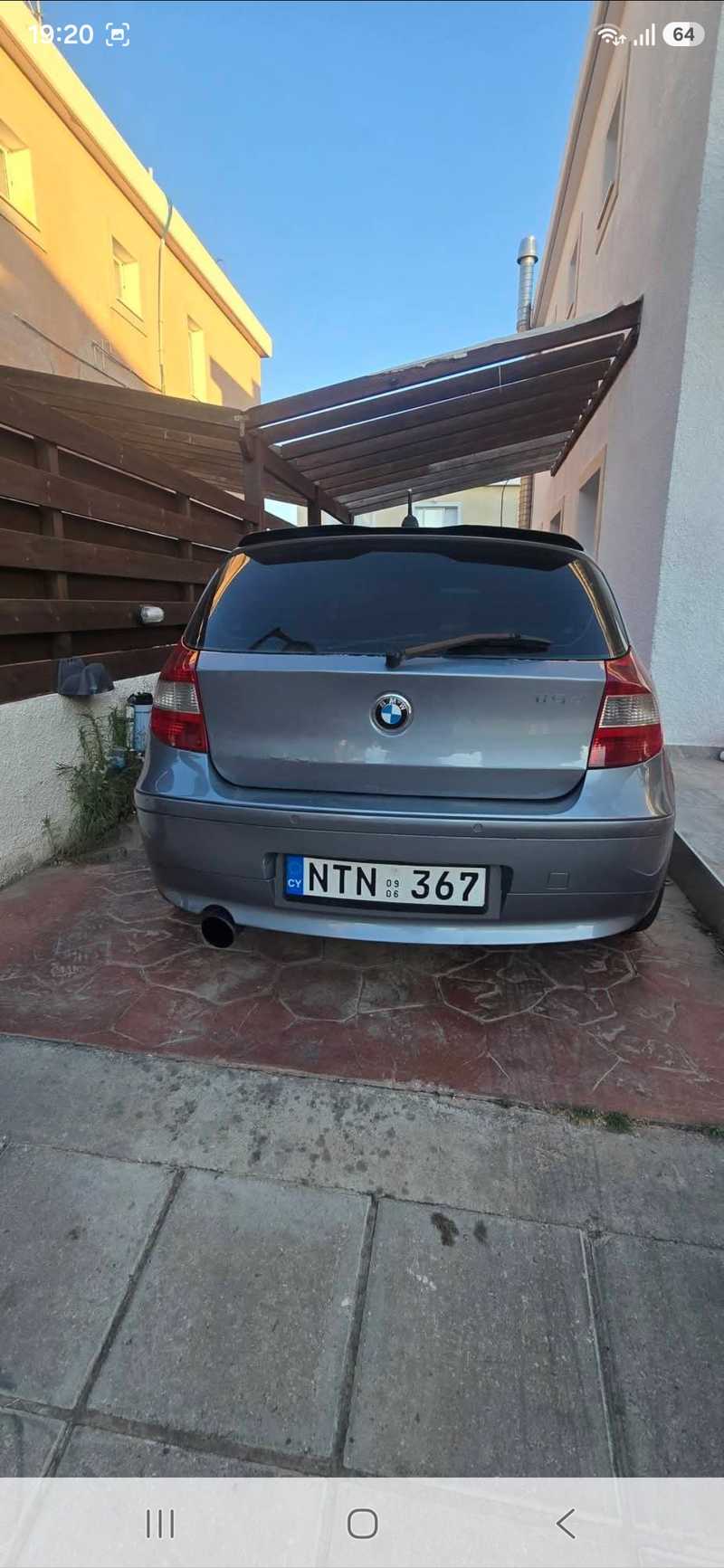 2006 BMW 1-Series 2,0L 2006 Cyprus
