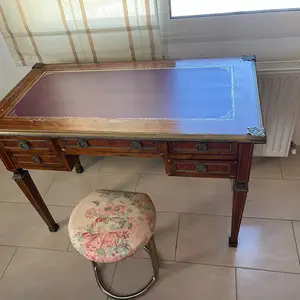 Antique desk and chair, Paphos — Pegeia