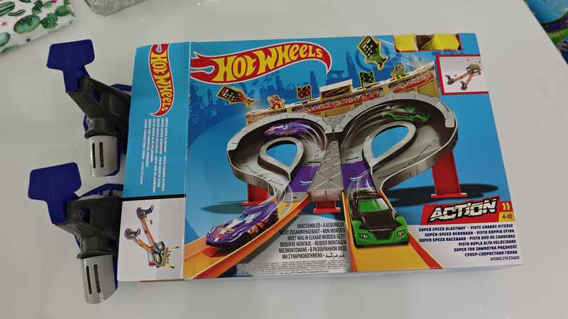 Pista Hot Wheels Super Speed Blastway Hotwheel Super Speed