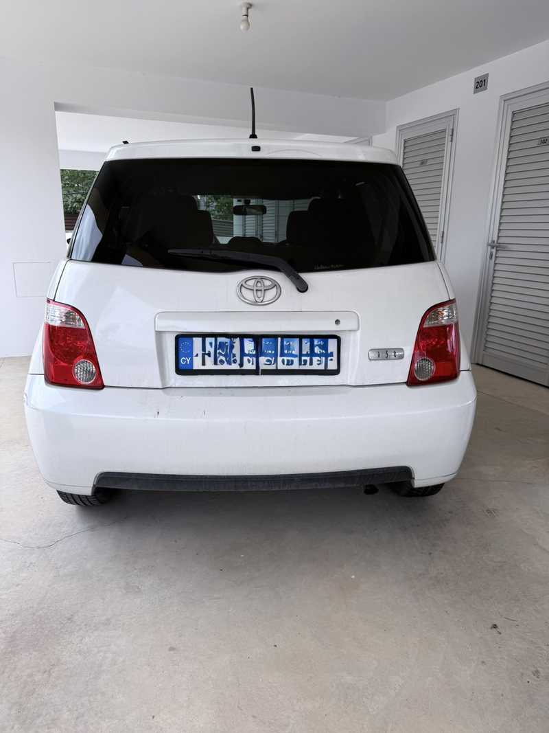 2006 Toyota Ist 1,3L 2006 Cyprus