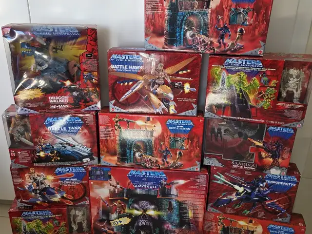 Big collection masters of the universe he-man motu playsets, Larnaca — Larnaka - Skala