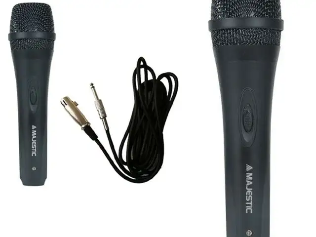 Wired majestic microphone mic-620 black, Limassol — Agios Athanasios