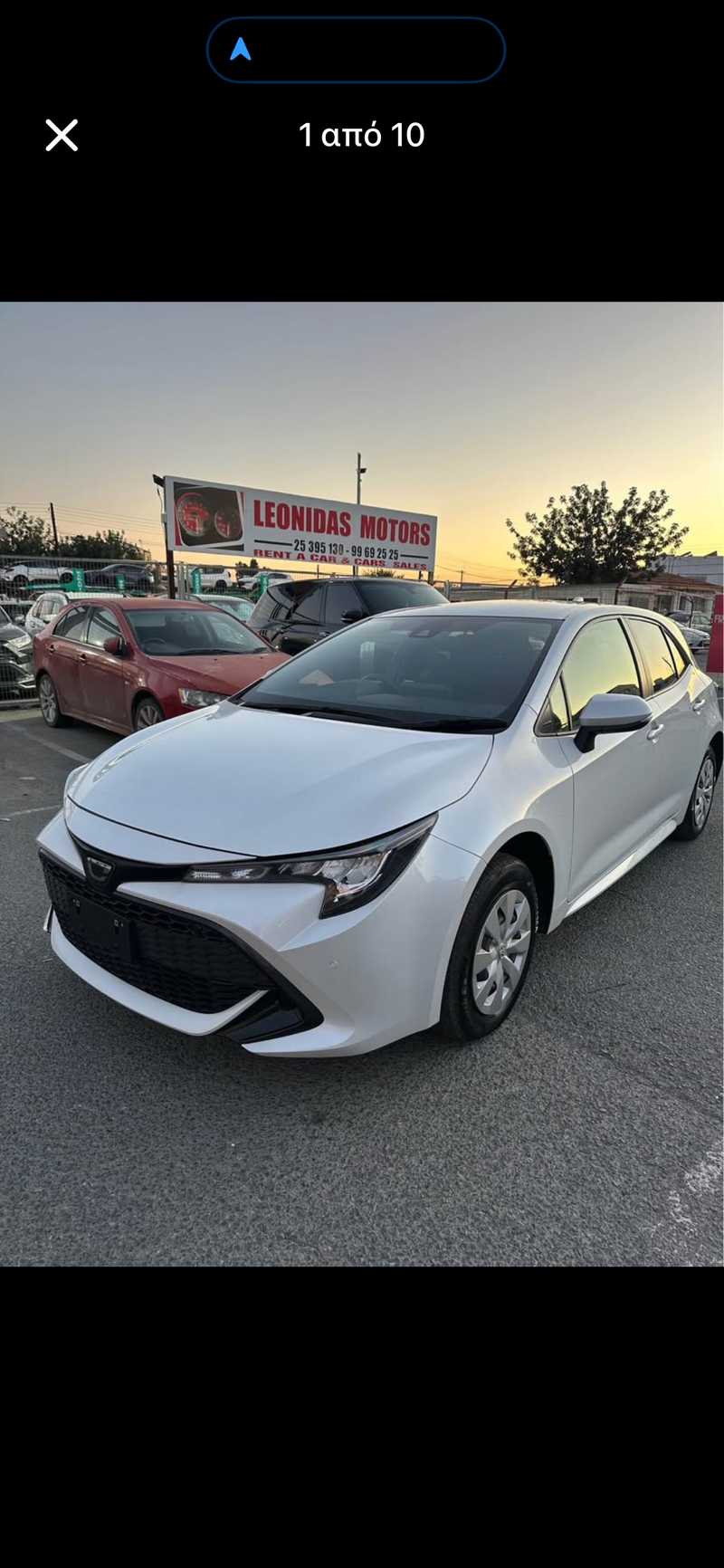 2021 Toyota Corolla 1,2L 2021 Cyprus