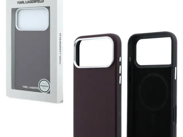 Back case magsafe karl lagerfeld grained logo apple iphone 17 pro max / 18 p..., Limassol — Agios Athanasios