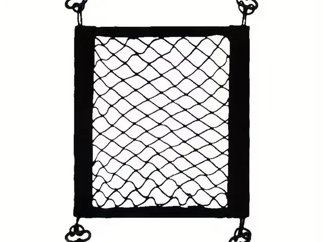 Motorcycle Cargo Net 26x26cm with 4 Hooks, Nicosia — Egkomi - 2