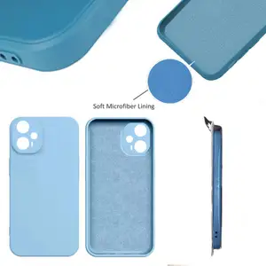 Back case silicone complete xiaomi poco f5 5g blue, Limassol — Limassol - Agios Ioannis