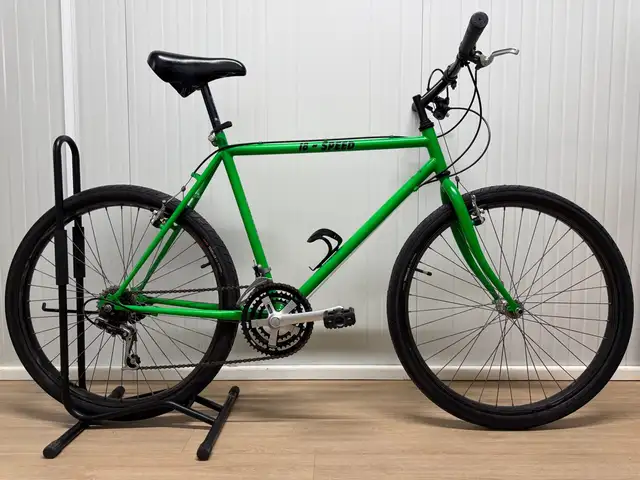 Classic green city bike large - fully serviced, Nicosia — Egkomi