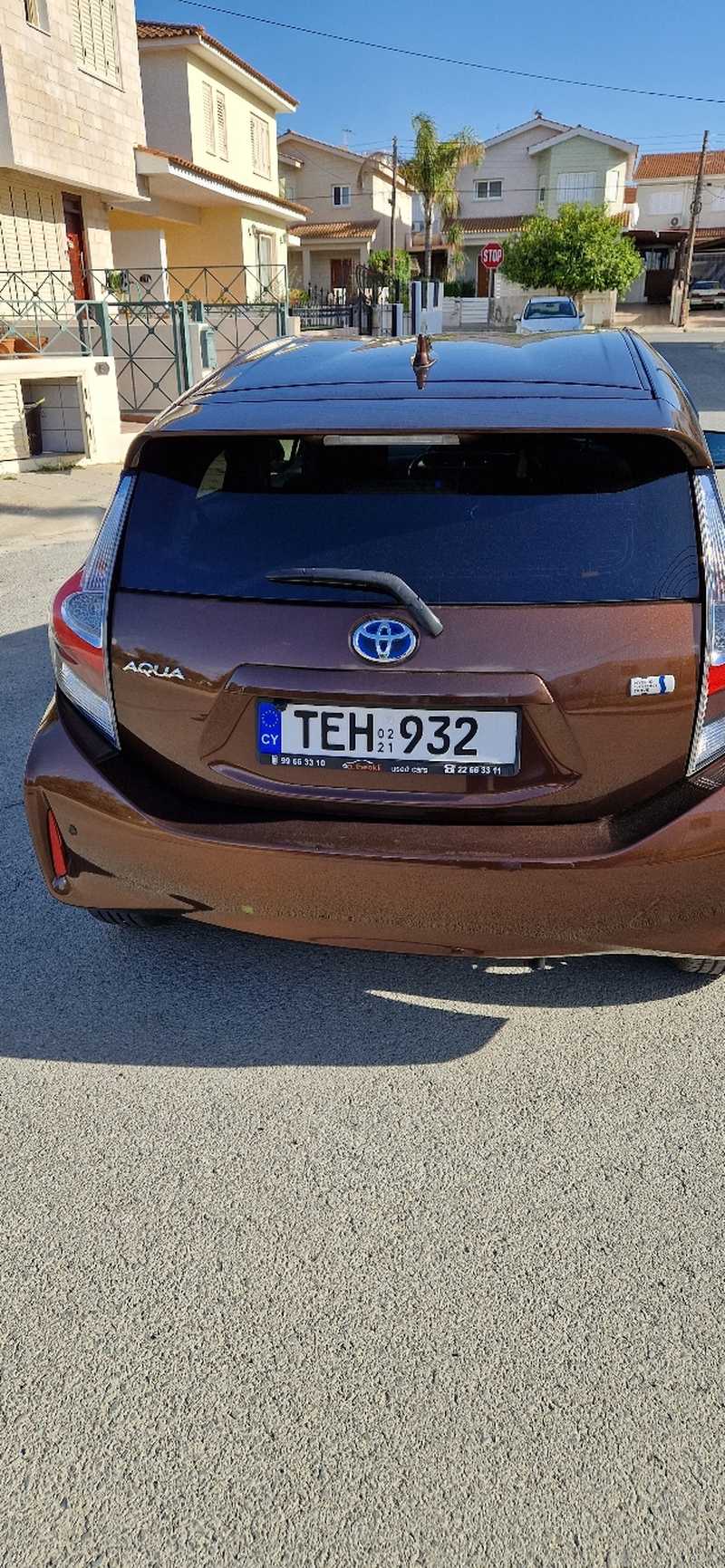 2021 Toyota Aqua 1,5L 2021 Cyprus