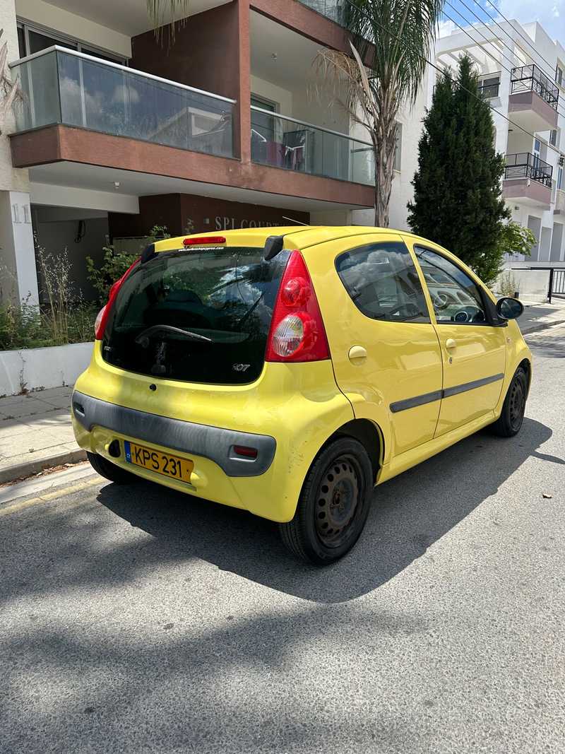 2007 Peugeot 107 1,0L 2007 Cyprus